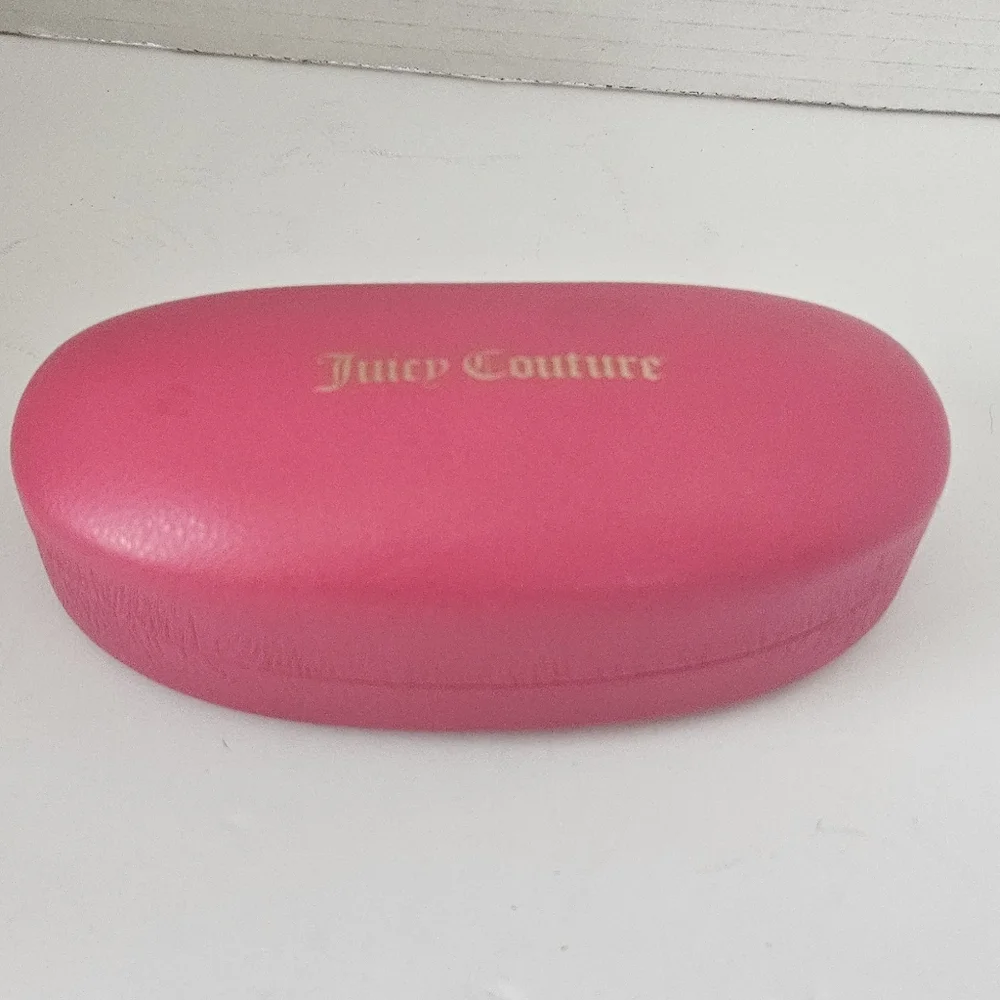 Juicy Couture‎ pink hardshell eyeglass case